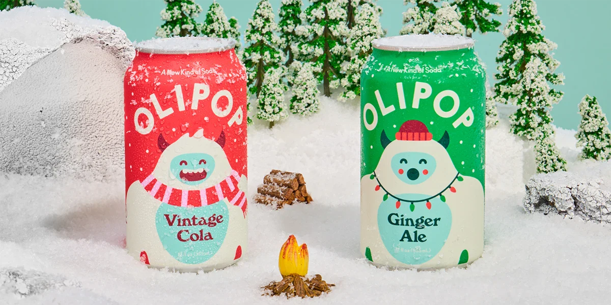 Winter Seasonal Vintage Cola - View 2