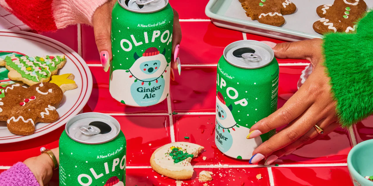 Winter Seasonal Ginger Ale - View 2