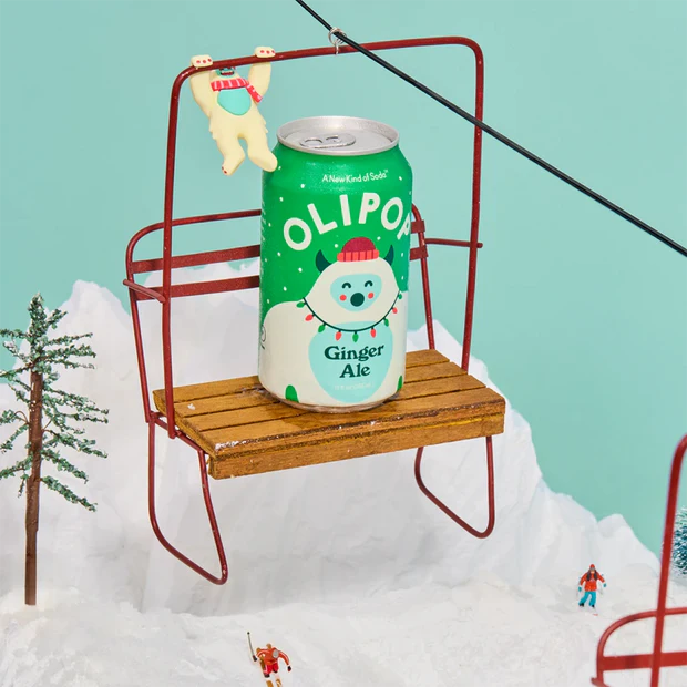 Winter Seasonal Ginger Ale - View 3